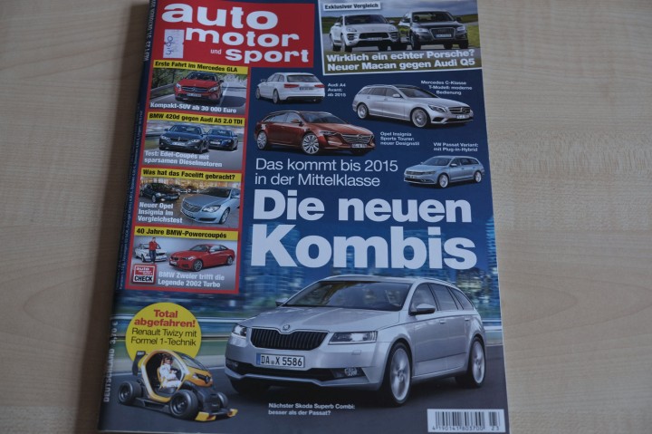 Deckblatt Auto Motor und Sport (23/2013)